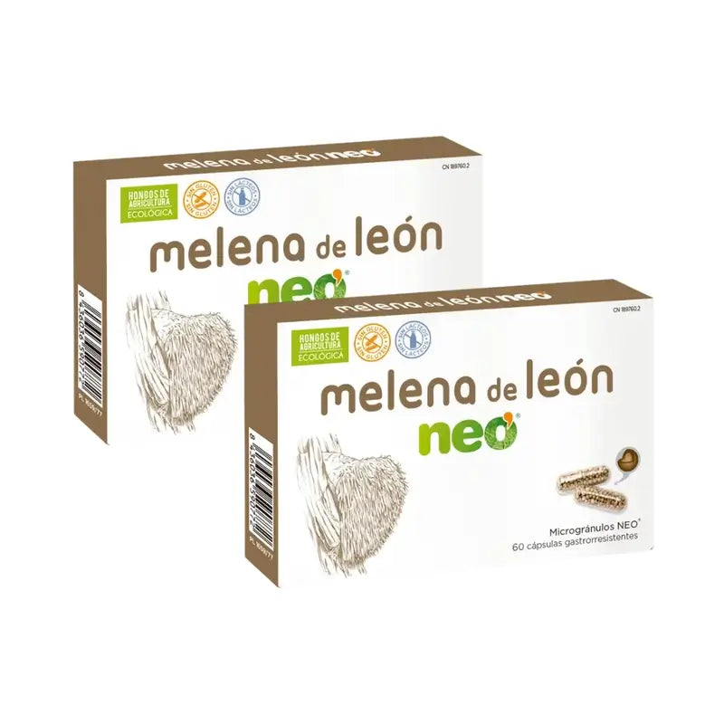 Neo Mane de Lion, 2X60 Capsules