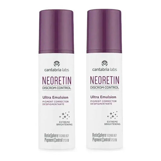 NEORETIN Discrom Ultra Emulsion dépigmentante, paquet de 2 x 30 ml