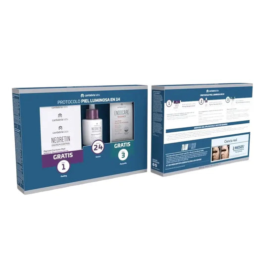 Neoretin Protocole Peau Lumineuse en 1H - Pack Dermatologique. 1 Produit Offert