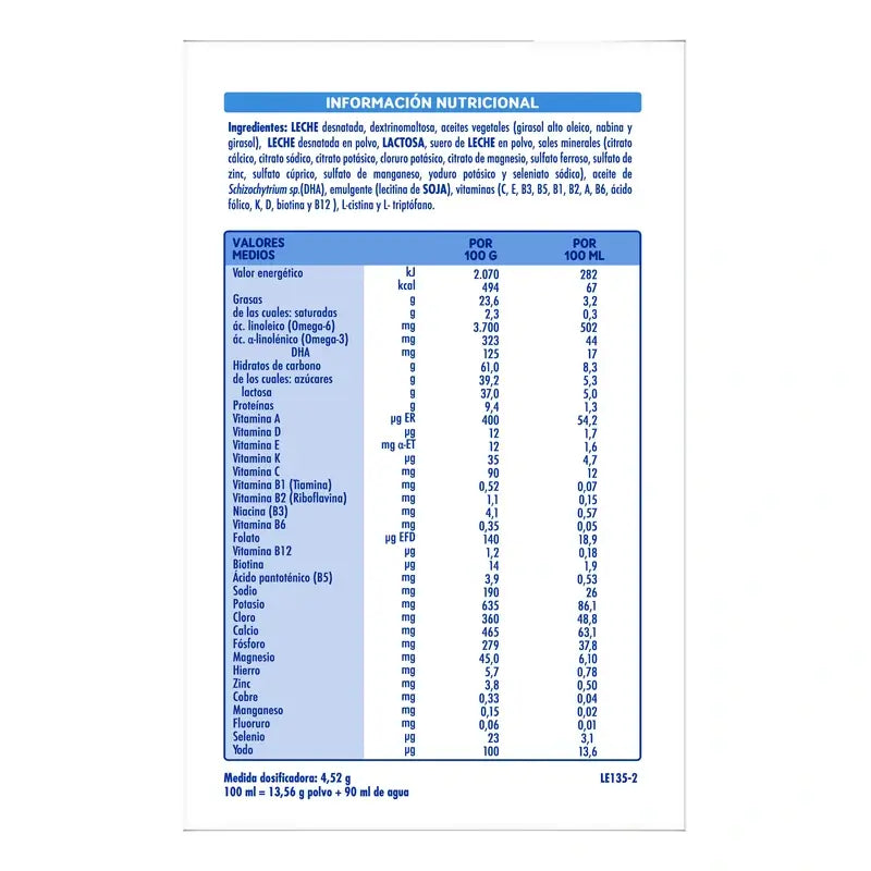 Nestlé Nativa 2, 1200 g