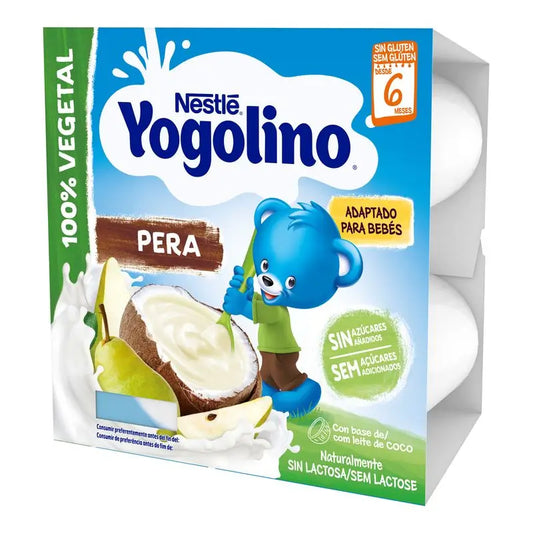 Yogolino Noix de Coco Poire , 4x90g
