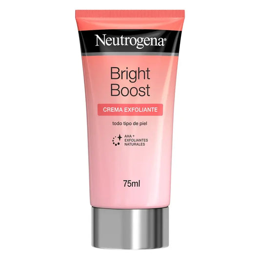 Neutrogena Brigh Boost Crème Exfoliante, 75 ml