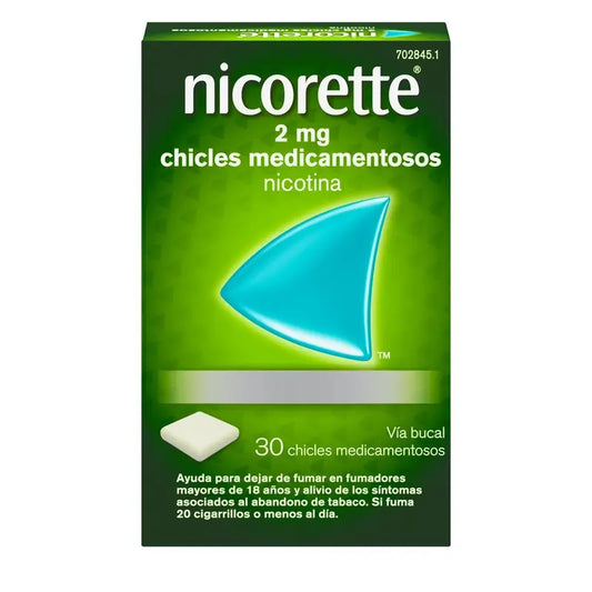 Nicorette 2 mg 30 Chewing-gum