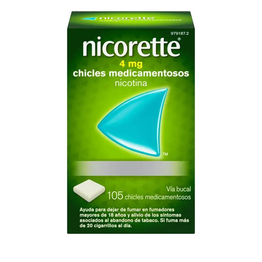 Nicorette 4 mg 105 Chewing-gum
