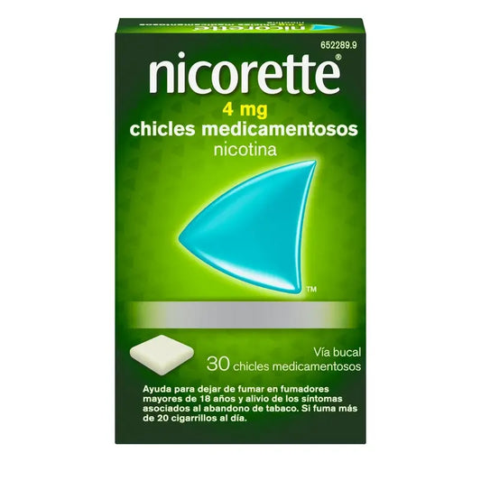 Nicorette 4 mg 30 Chewing-gum