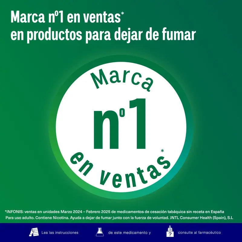 Nicorette® BucoMist 1 mg/pulsation solution pour pulvérisation buccale. Paquet de 2