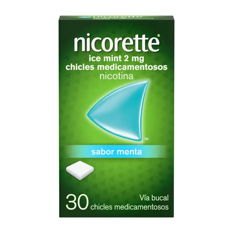 Nicorette Ice Mint 30 Chewing-gum 2 Mg