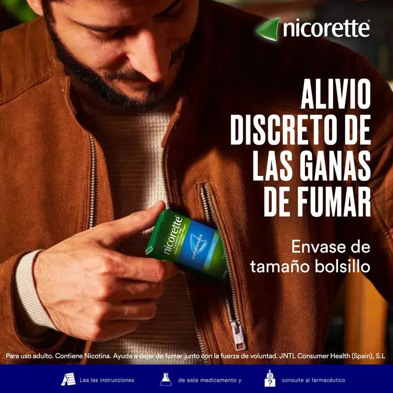 Nicorette® Supermint 2 mg, 40 comprimés
