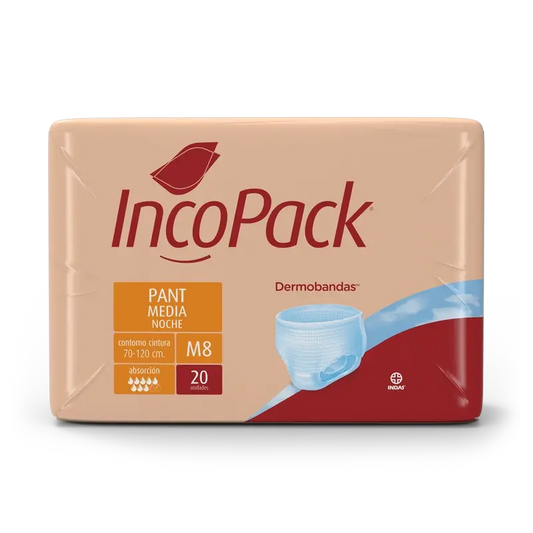 Incopack Pantalon de nuit absorbant Taille moyenne, 80 pcs.