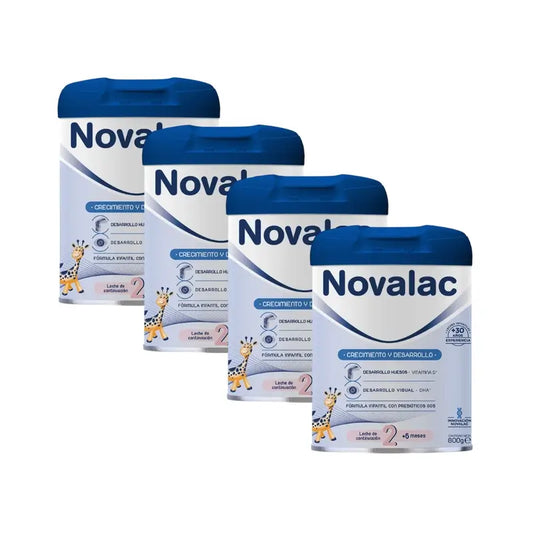 Novalac 2 lait maternisé, paquet de 4 x 800 g