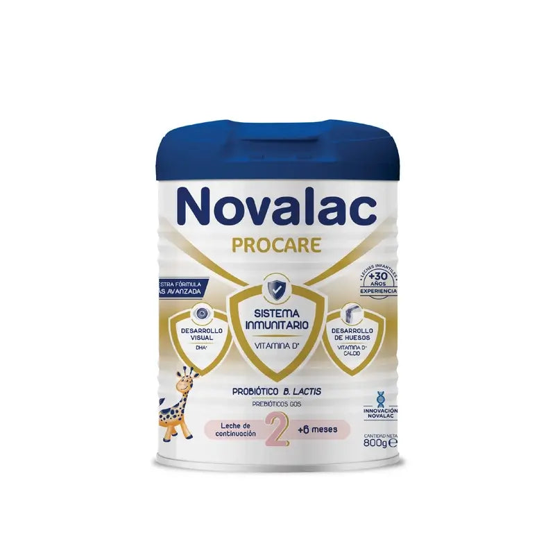 Novalac Procare 2 Lait de Continuation, 8X800 Gr