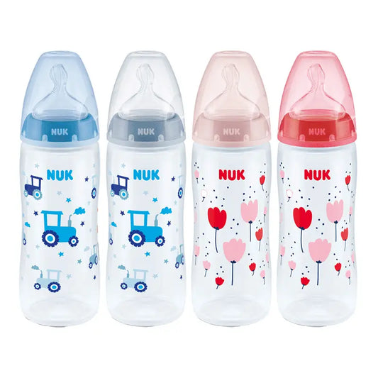 NUK First Choice Bottle 6-18 Xl Silicone, 1 unit 360 ML