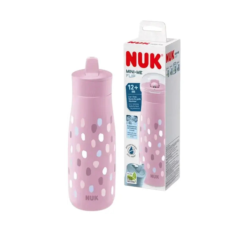 Nuk Mini-Me Flip Bottle Lilas, 450 ml