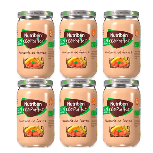 Nutriben Potito Ecopotito Macedonia , 6 x 235 grammes