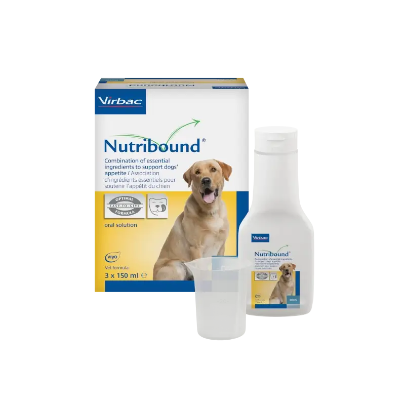 Virbac Nutribound Chiens Boîte 3 x 150 Ml