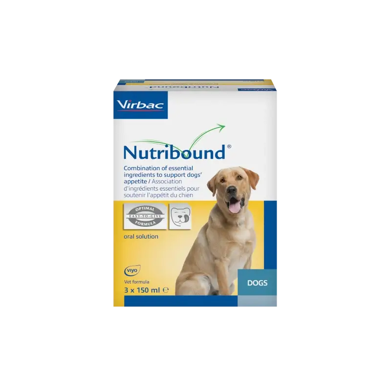 Virbac Nutribound Chiens Boîte 3 x 150 Ml