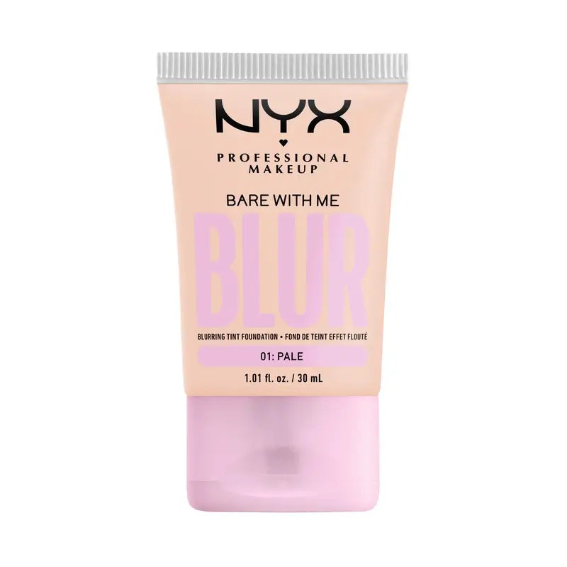 Nyx Bare With Me Blur Matte Finish Foundation Pale Shade, 30 ml
