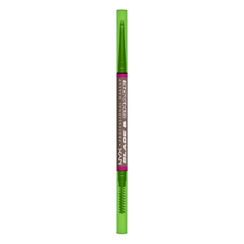 Nyx Blade & Shade Double-Ended Eyebrow Pencil, Cool Ash Brown 03 , 0.06 grammes