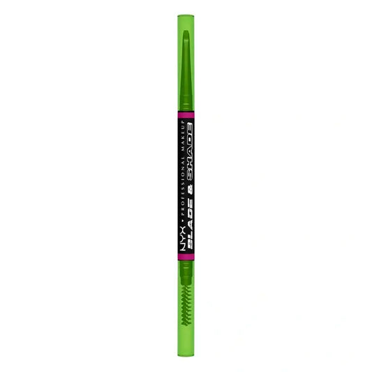 Nyx Blade & Shade Dual Pencil Crayon à sourcils, Noir 12 , 0,06 gr