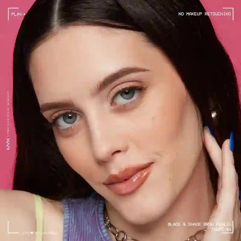 Nyx Blade & Shade Dual Pencil Crayon à sourcils, Taupe 04 , 0,06 gr