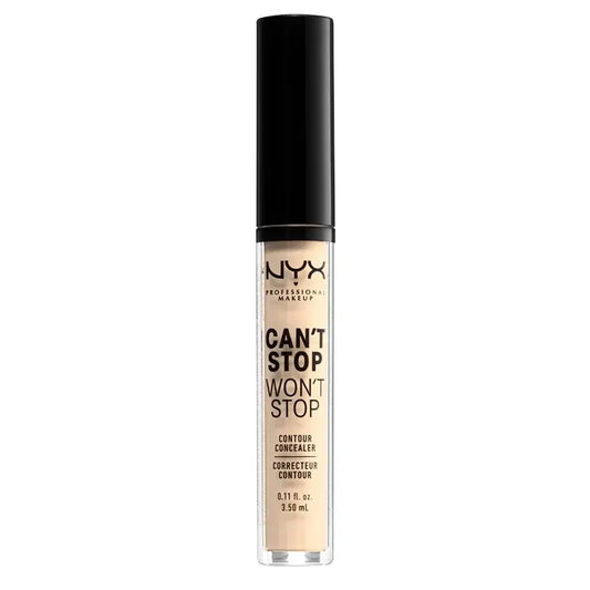 Nyx Can'T Stop Won'T Stop Correcteur non comédogène Teinte 1 pâle pour peau claire , 3,5 ml
