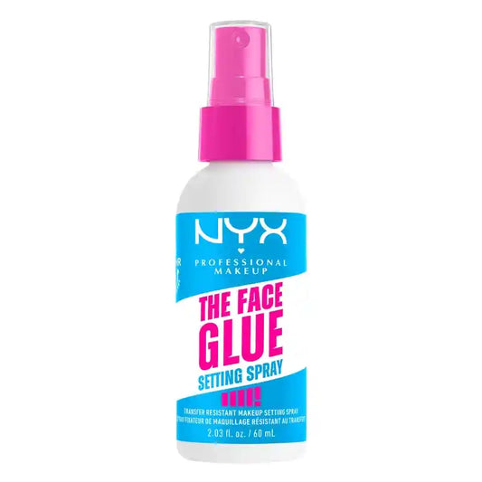 Nyx Face Glue Setting Spray, Spray Fixant Résistant Longue Durée, 60 ml