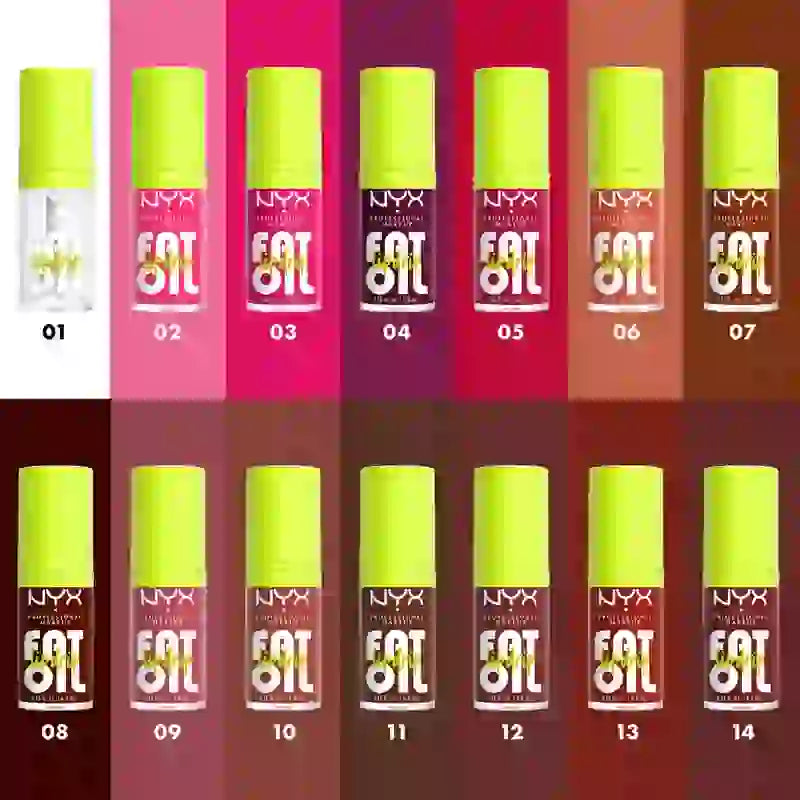 Nyx Fat Oil Lip Drip Oil, teinte Chill Like A Villain , 4.8 ml