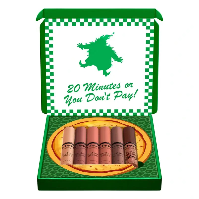 Nyx Home Alone Butter Gloss Vlt Nudes , 6x8 ml