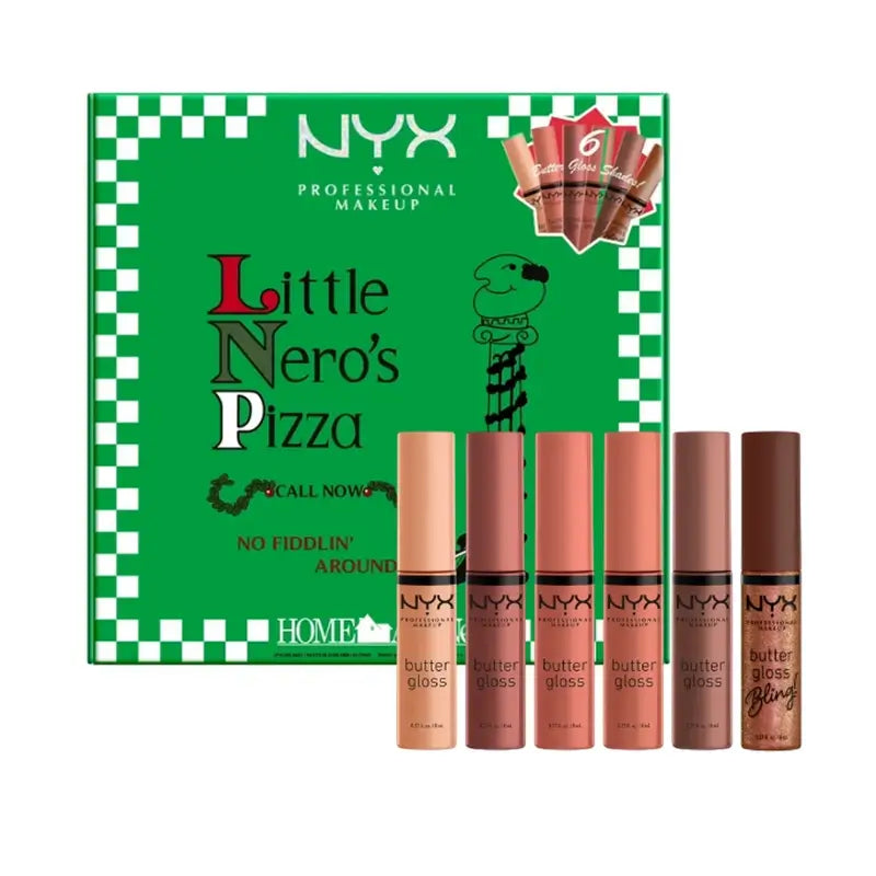 Nyx Home Alone Butter Gloss Vlt Nudes , 6x8 ml