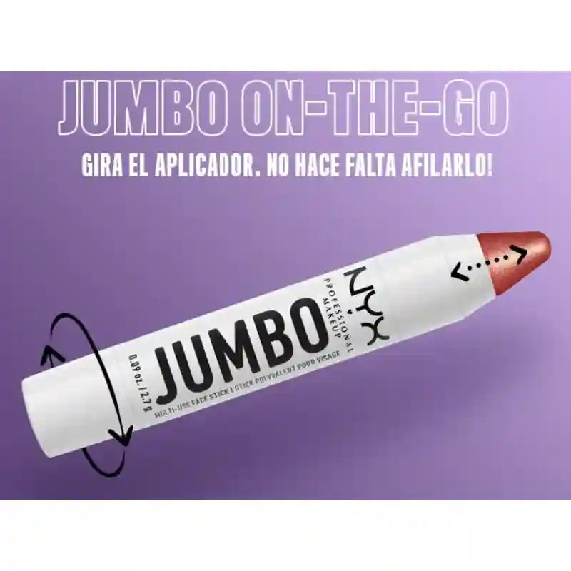 Nyx Jumbo Stick Stick visage multi-usages. Teinte Blueberry Muffin , 2,7 gr