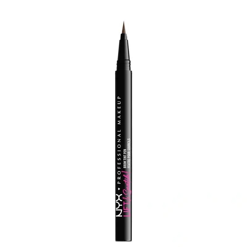 Nyx Brow Tint Pen Lift&Snatch ! Brow Tint Pen, Long Lasting 16H, Vegan Formula, Shade Ash Brown , 1 ml