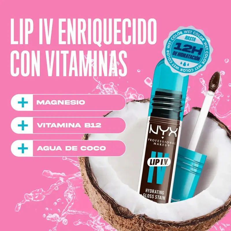 Nyx Lip Iv Rouge à lèvres Espresso Soak Shade 06 , 5 ml