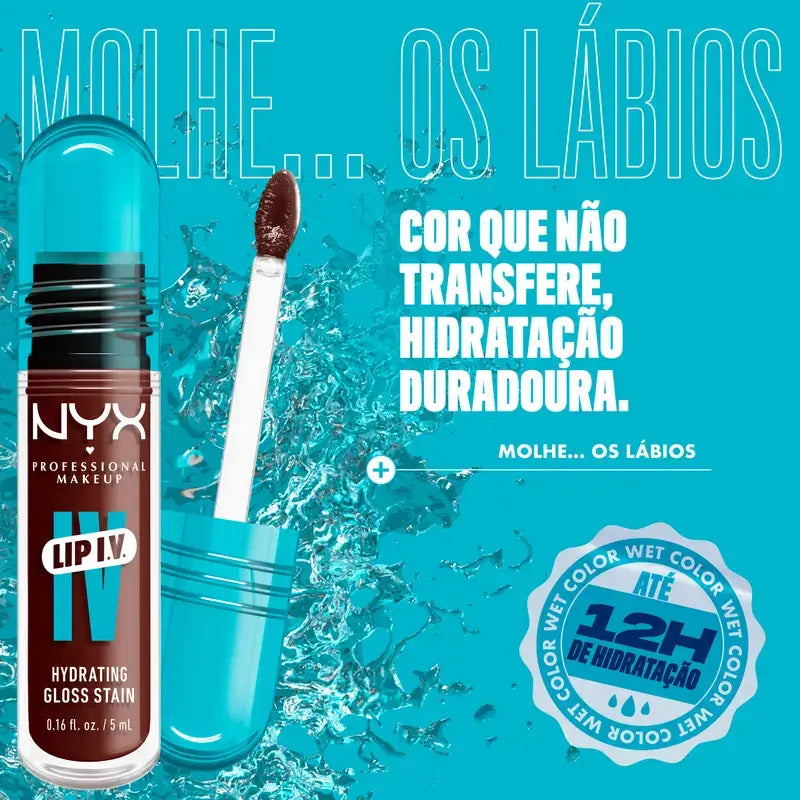 Nyx Lip Iv Rouge à lèvres humide Mocha Me Teinte 05 , 5 ml