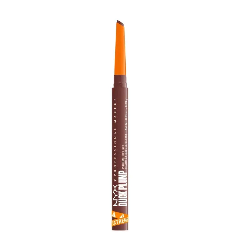 Nyx Duck Plump Volumising Lip Liner, crayon à lèvres, Dash Of Cocoa 08 , 0,33 g