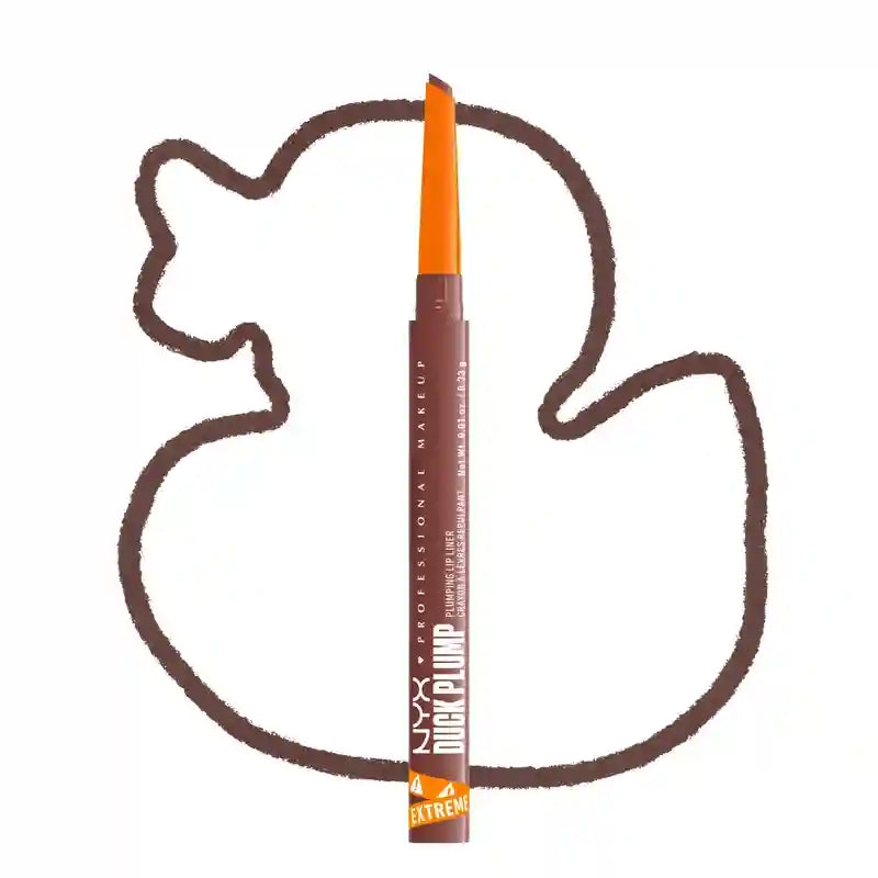 Nyx Duck Plump Volumising Lip Liner, Lip Liner, Nude Flip 06 , 0,33 grammes