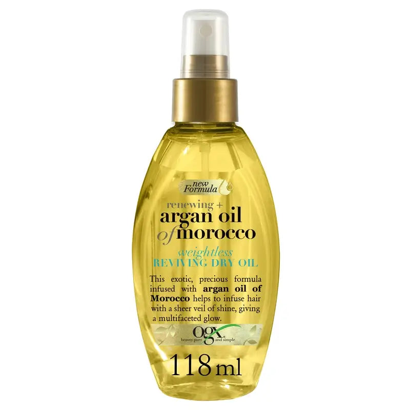 OGX Argan Oil of Morocco Spray à l'huile d'argan revitalisante, 118 ml