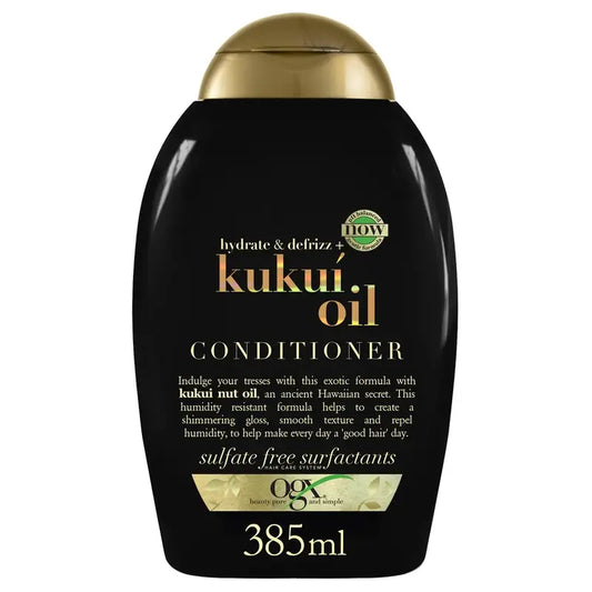 OGX Après-shampooing anti-frisottis à l'huile de Kukui, 385 ml