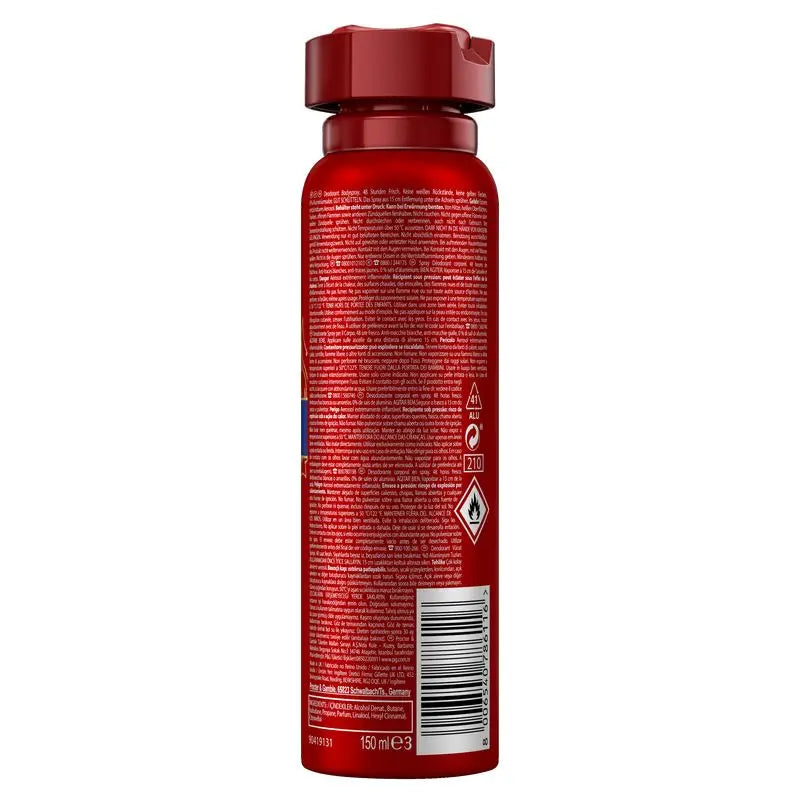 Old Spice Déodorant Spray Captain 150Ml