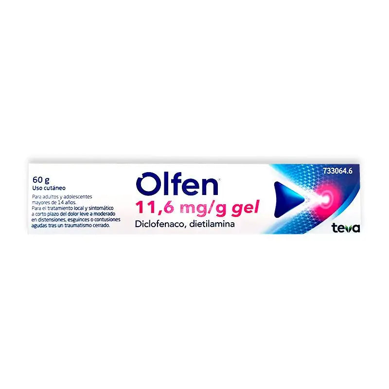 Olfen 11,6 mg/g Gel pour la peau 1 tube, 60 g