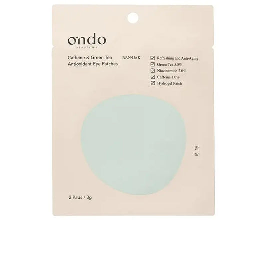 Ondo Beauty 36.5 Caffeine & Green Tea Antioxidant Eye Patches, 2 pcs.