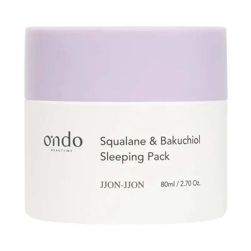 Ondo Beauty 36.5 Squalane & Bakuchiol Sleeping Pack Jjon-Jjon, 80 ml