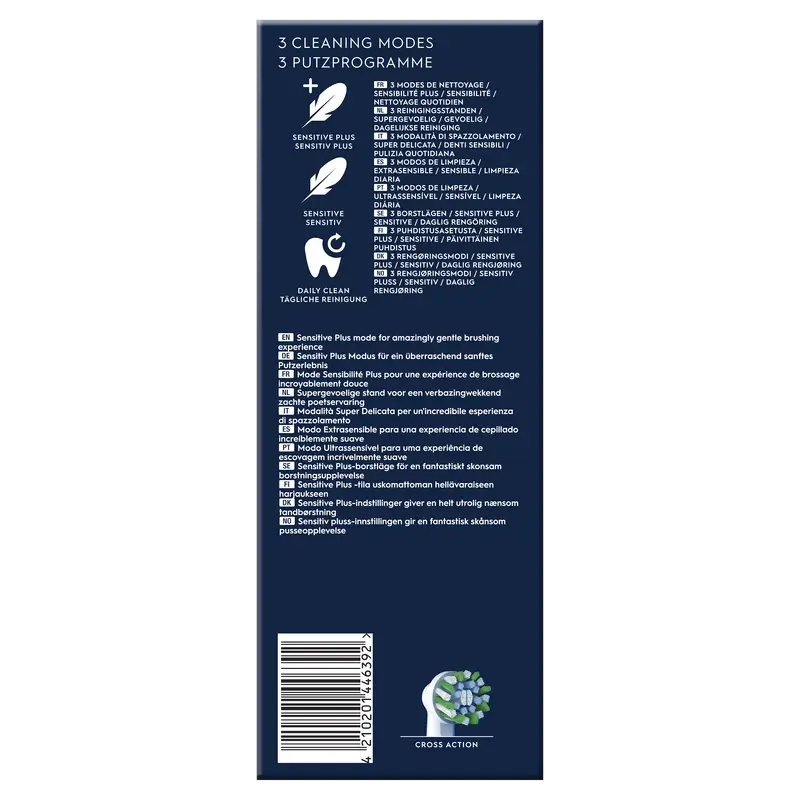 Oral-B Braun Brosse à dents rechargeable Braun Vitality Pro Bleu