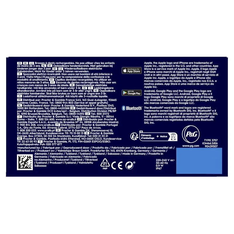 Oral-B Braun iO6 Duo Noir/Rose