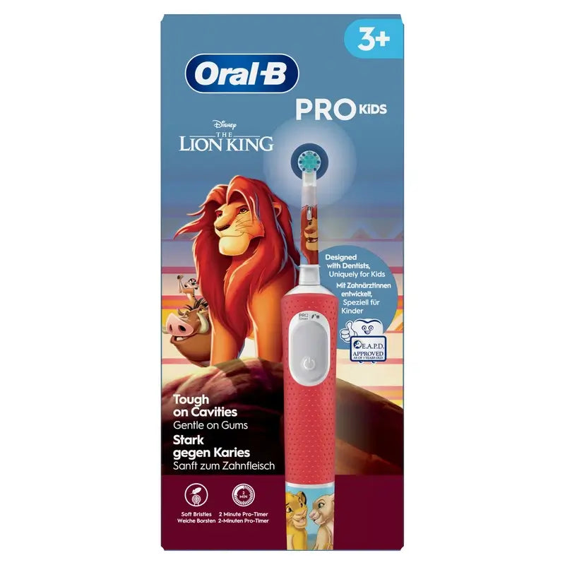 Brosse à dents électrique Oral-B Braun Pro Kids The Lion King Designed By Braun
