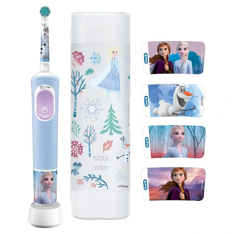 Brosse à dents électrique Oral-B Frozen + étui de transport