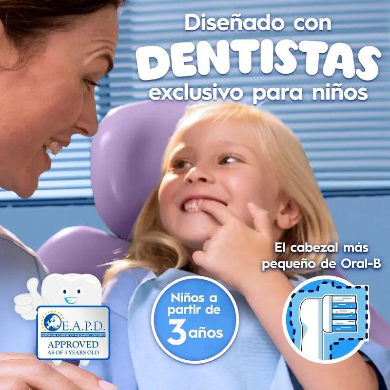 Brosse à dents électrique Oral-B Frozen + étui de transport