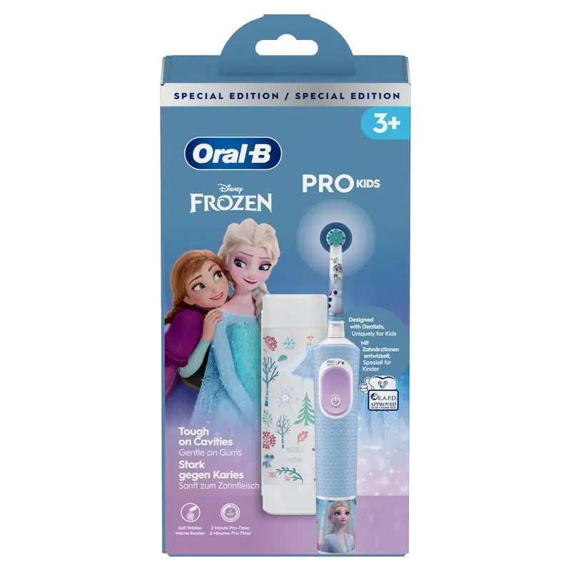 Brosse à dents électrique Oral-B Frozen + étui de transport
