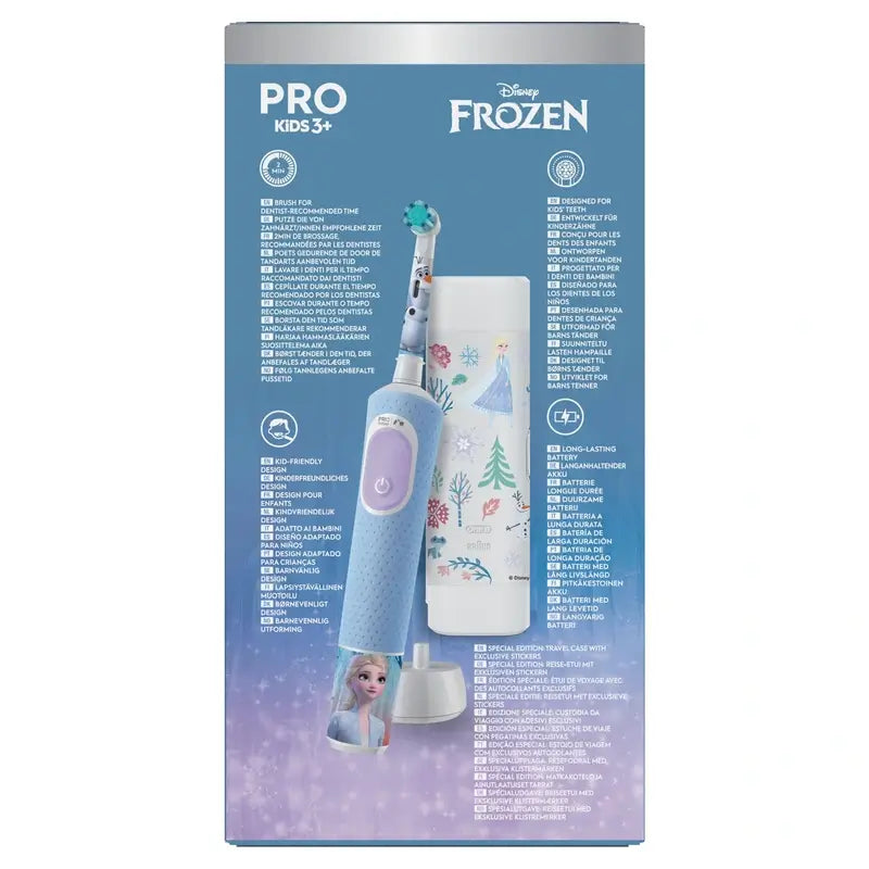 Brosse à dents électrique Oral-B Frozen + étui de transport