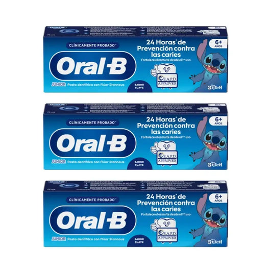 Oral-B Junior Star Wars Dentifrice 3X75 Ml, +6 ans