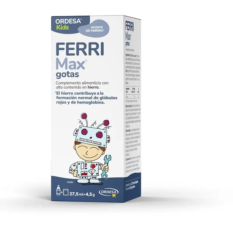 Ordesa Ferrimax Gouttes, 37,5 ml